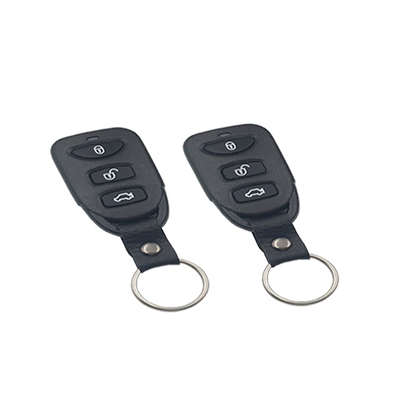 12V Car Auto Remote Central Kit Door Locking Vehicle Keyless Entry System Universal Car Central Lock with 2 Remote Controller