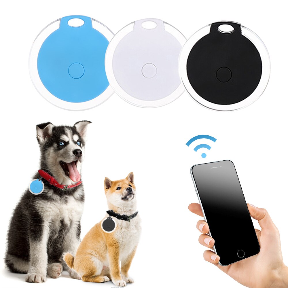 Mini Pet Hond Kat Waterdichte Gps Locator Huisdier Tracker Smart Bluetooth Tracking Anti-verloren Apparaat