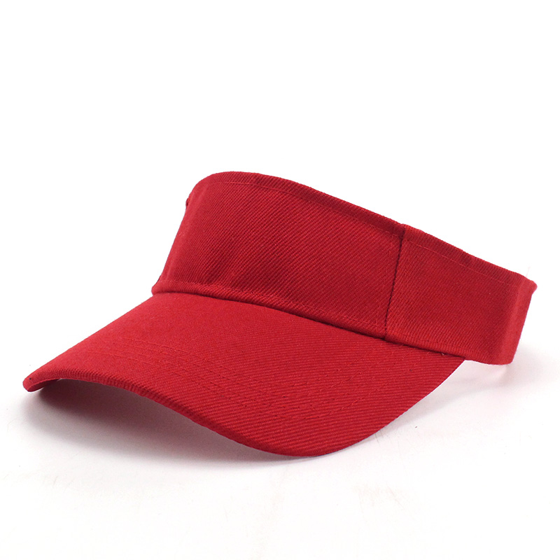 Sommer snapback akryl baseball tomme top cap hatte til mænd kvinder tennis badminton sol hatte solid sport åndbar justerbar: L
