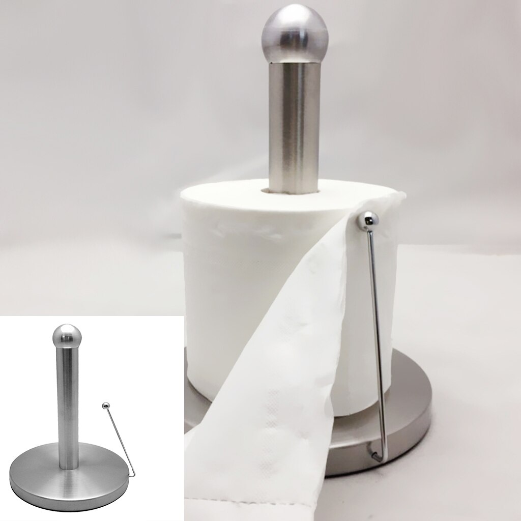 Stainless Steel Toilet Paper Holder Kitchen Bathroom Tissue Roll Stand Toilet Paper Holders