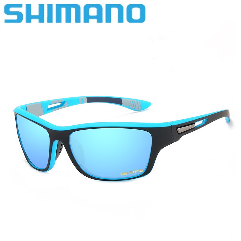 Shimano Brand Gepolariseerde Zonnebril Mannen Mode Mannelijke Eyewear Zonnebril Reizen Vissen Oculos Met Doos: 6