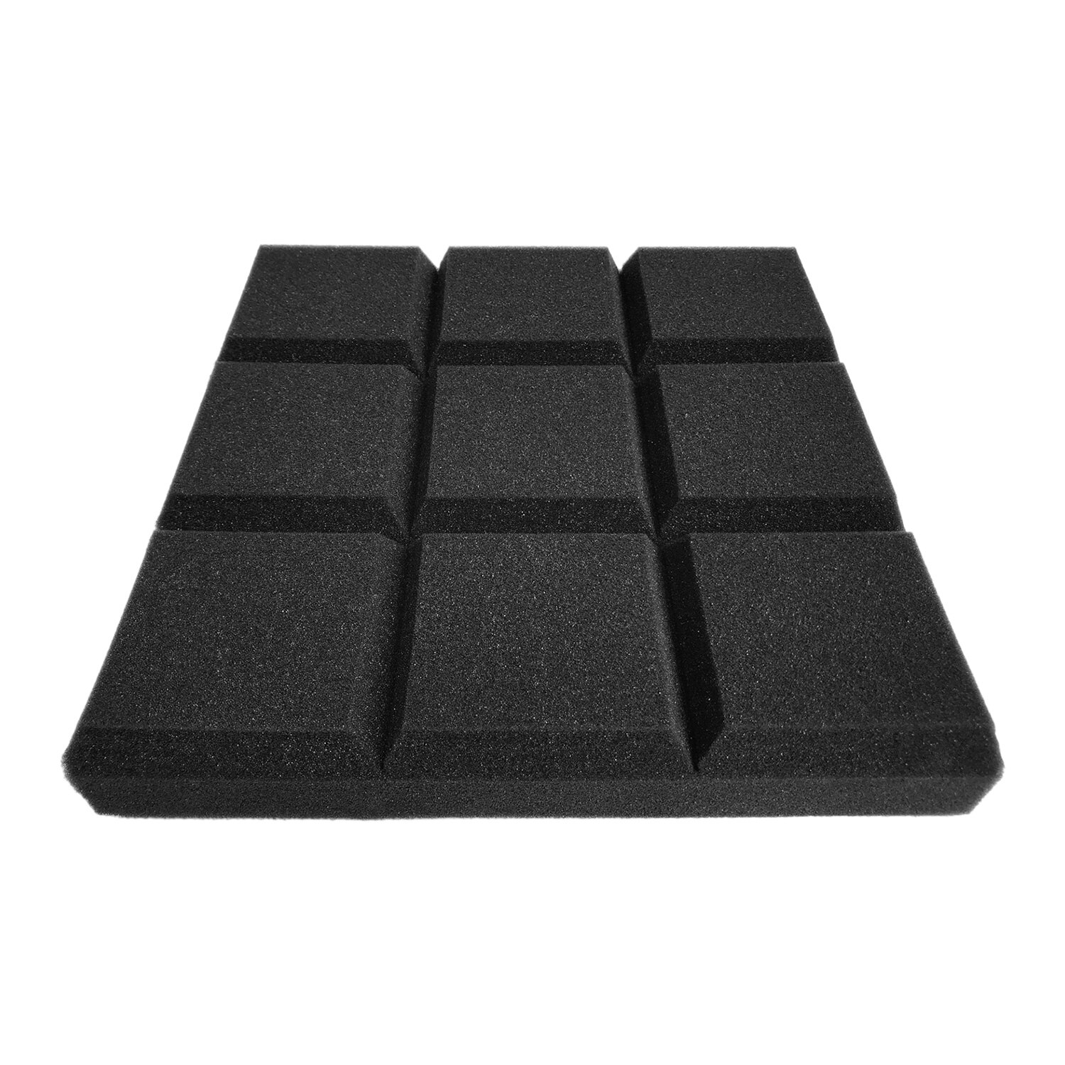 6/12pcs 12*12*2inch Studio Acoustic Foams Panels Sound Insulation Foam for Studio KTV Broadcast Family Theater