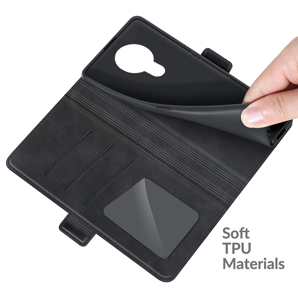 fallen Für Nokia 1,4 Leder Brieftasche kippen Abdeckung Jahrgang Magnet Telefon fallen Für Nokia 1,4 Coque