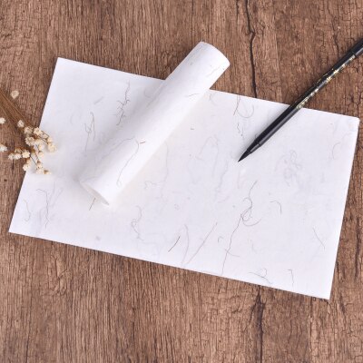 Papel de escritura vintage hecho a mano para escuela y oficina, material de papelería para dibujo, caligrafía, planta suave, 10 unids/lote
