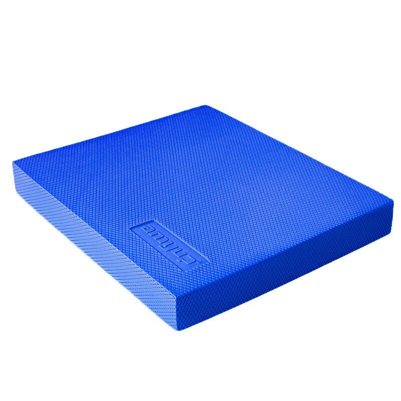 Soft Balance Pad TPE Yoga Mat Foam Exercise Pad Thick Balance Cushion Fitness Yoga Pilates Balance Board for Physical Therapy: Deep Blue