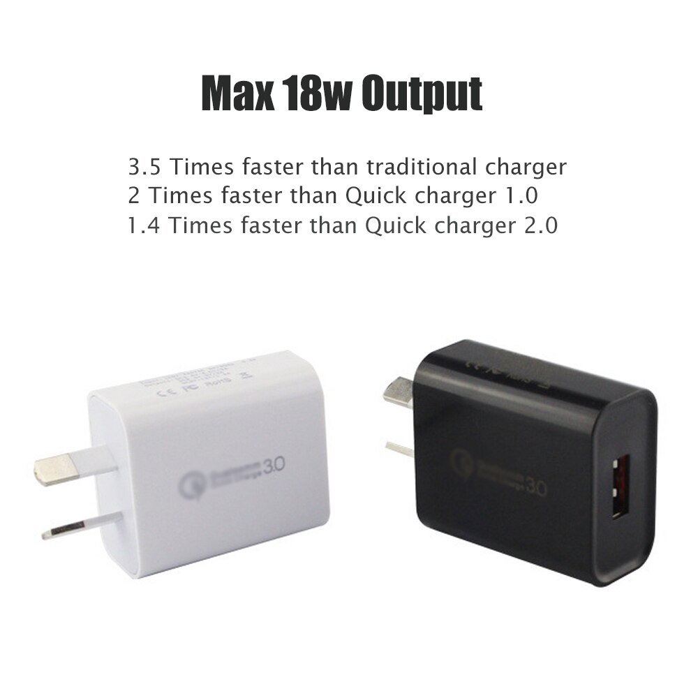 5v 3a 18W Fast Charger Au Plug USB Quick Charge 3.0 for Samsung Huawei Phone 220v USB Charger Hub 3A for iPhone Xiaomi 9v 2a