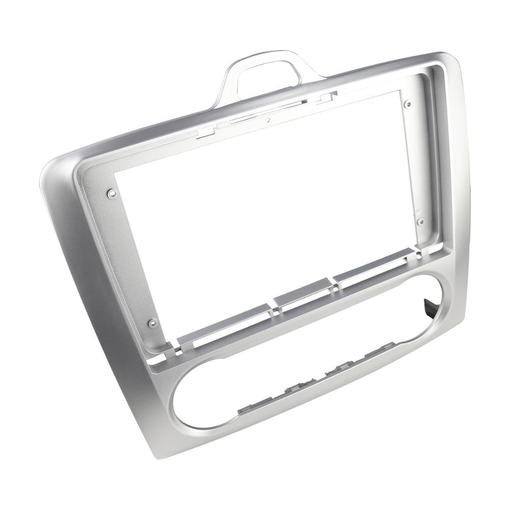 Auto Radio Dash Faszien Rahmen 9 Zoll Silber - 2DIN ABS Panel Für 2006-2013 Modelle