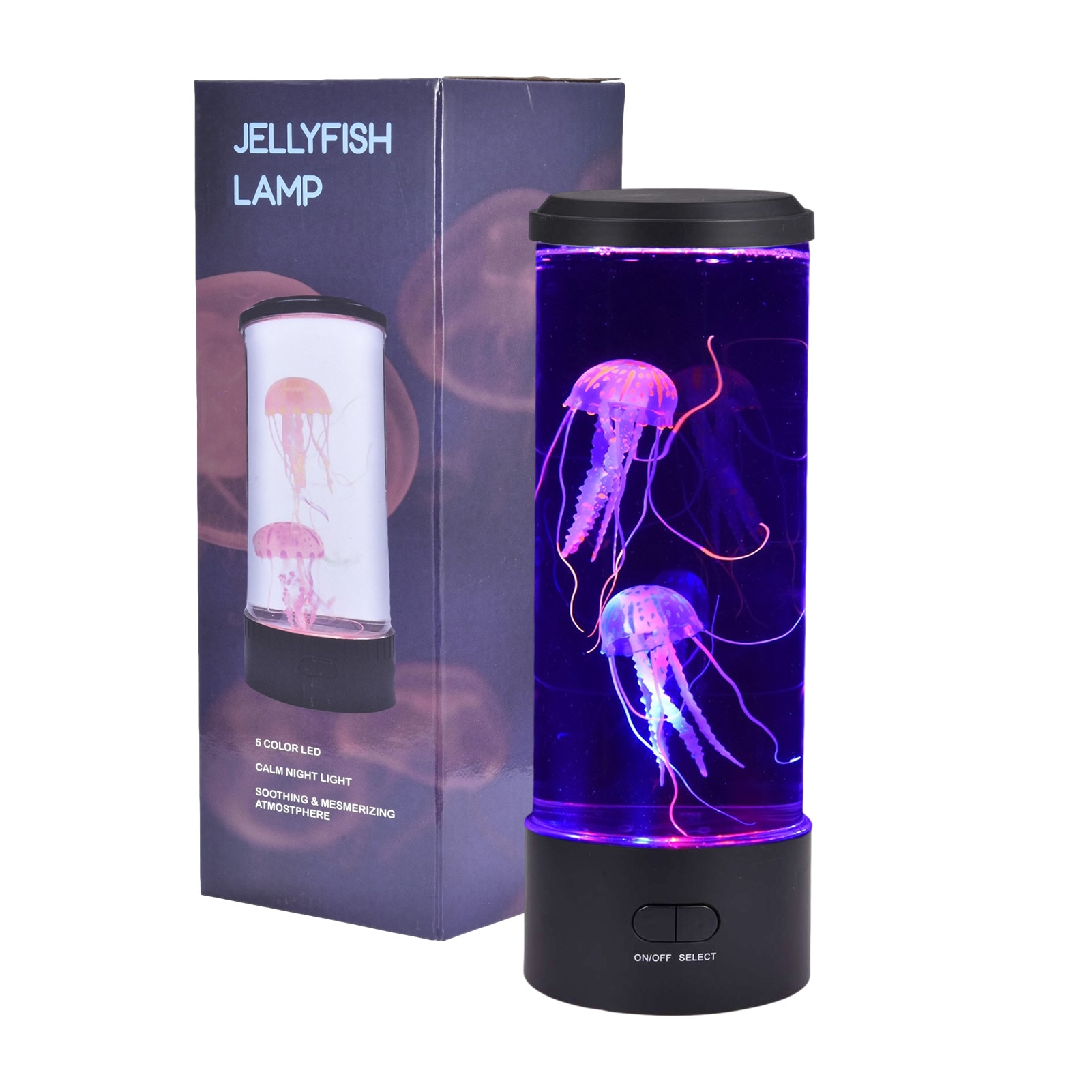 Led Kleurrijke Kwallen Lava Lamp Simulatie Kwallen Aquarium Tank Licht Geschikt Home Office Decoratie Slaapkamer Nachtlampje