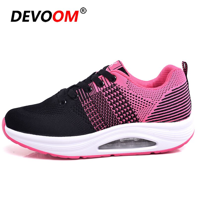 Spring Dancing Shoes for Women White Sneakers Jazz Shoes Seasons Female Fitness Shoes calzado deportivo mujer: Pink / 6