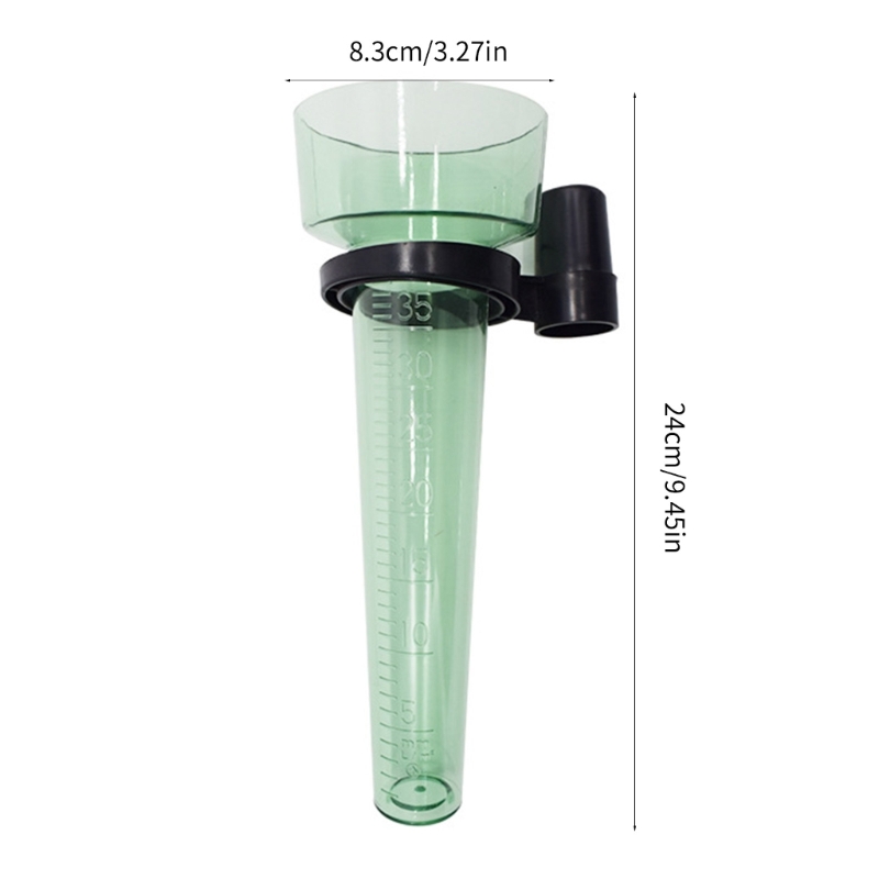 Outdoor professionele regenmeters met montagehouder, capaciteit 35