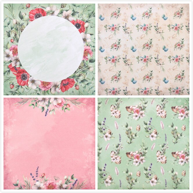 KSCRAFT 12 Sheets All The Best Scrapbooking Pads Paper Origami Art Background Paper Card Making DIY Scrapbook Paper Craft