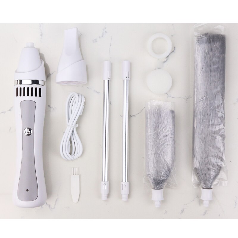 Electric feather duster, 360-degree electrostatic duster, feather blanket, household dust collector: Default Title