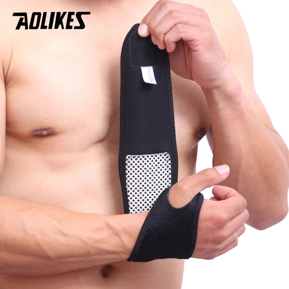 Muñequera presurizada para hombre y mujer, brazalete Protector de Fitness para deportes al aire libre, cálido, 1 par