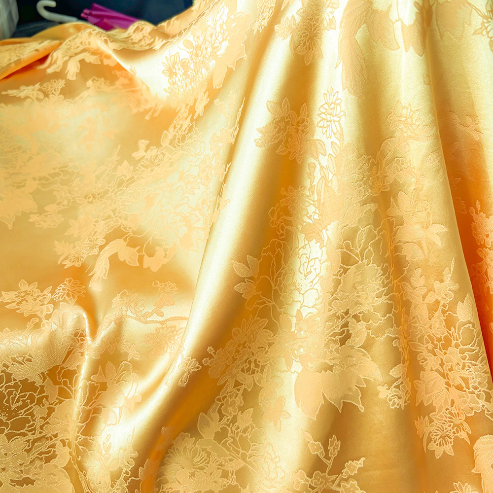 1 Metro floreale broccato jacquard tessuti damasca... – Grandado, image size:1000x1000