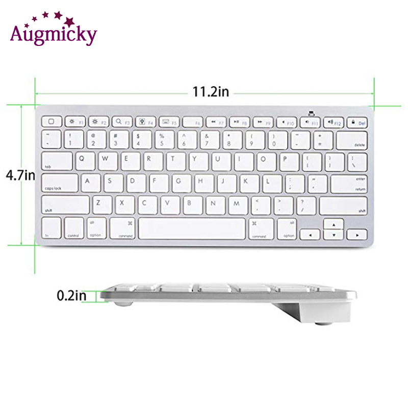 Russian French Spanish Wireless Bluetooth 3.0 keyboard for Iphone Android Tablet PC MINI keyboard for iPad Series iOS System