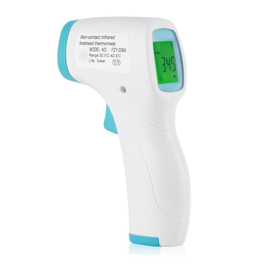 Profissão Adultos Bebê Ouvido termometro Febre Testa термометр infrarojo Do Corpo Não-Contato Termômetro Infravermelho Termômetro digital