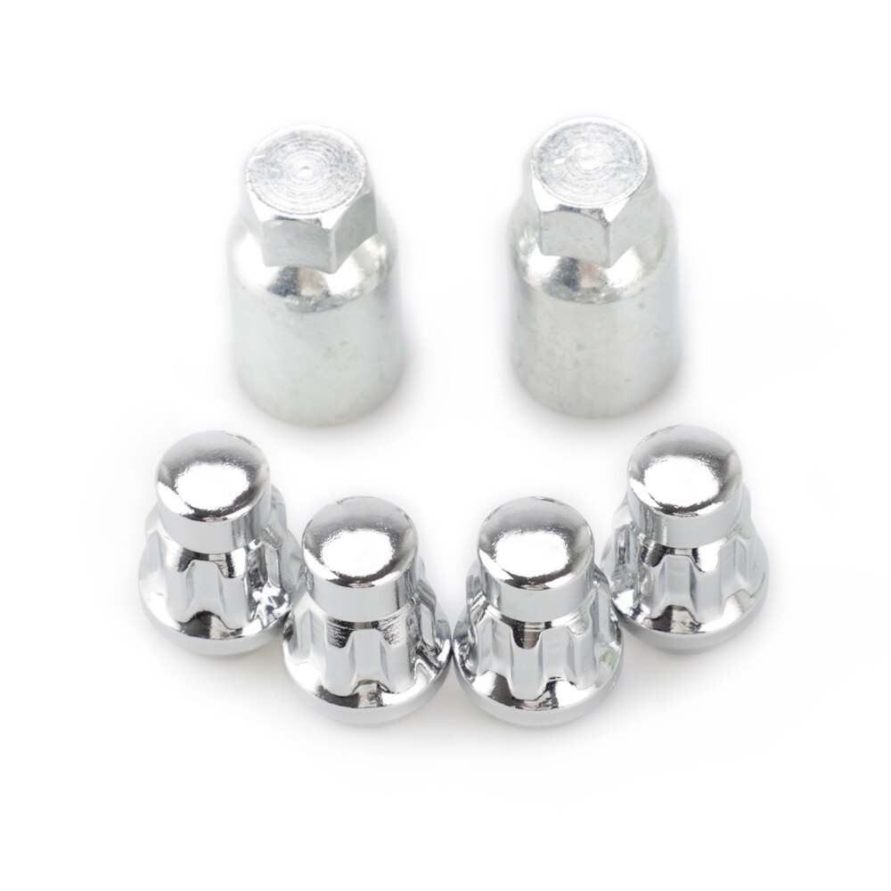 Tuner Muttern Mit Schlüssel 20x Alufelgen-Muttern M12x1,5 Für Ford