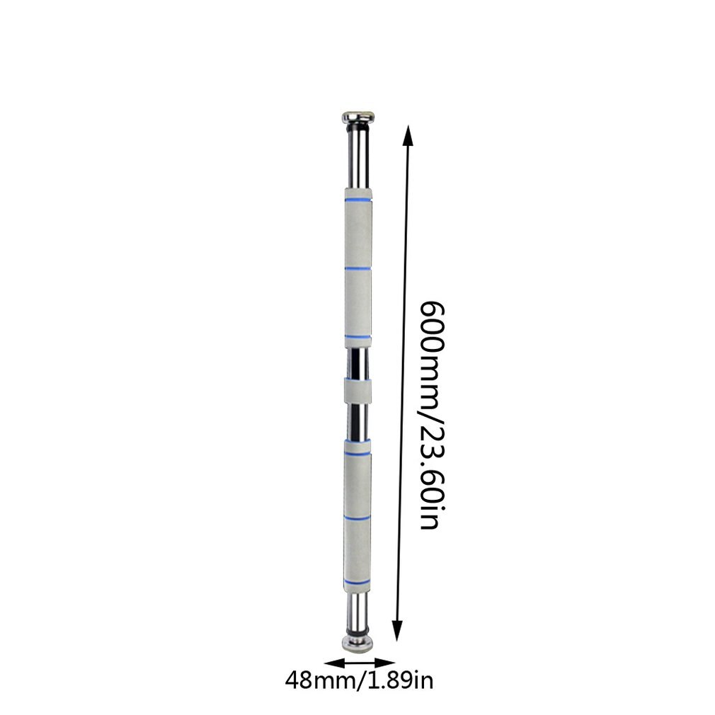 Multifunksjonell dør horisontale stenger stål 200kg justerbare hjemmegym trening chin push up pull up treningsstang