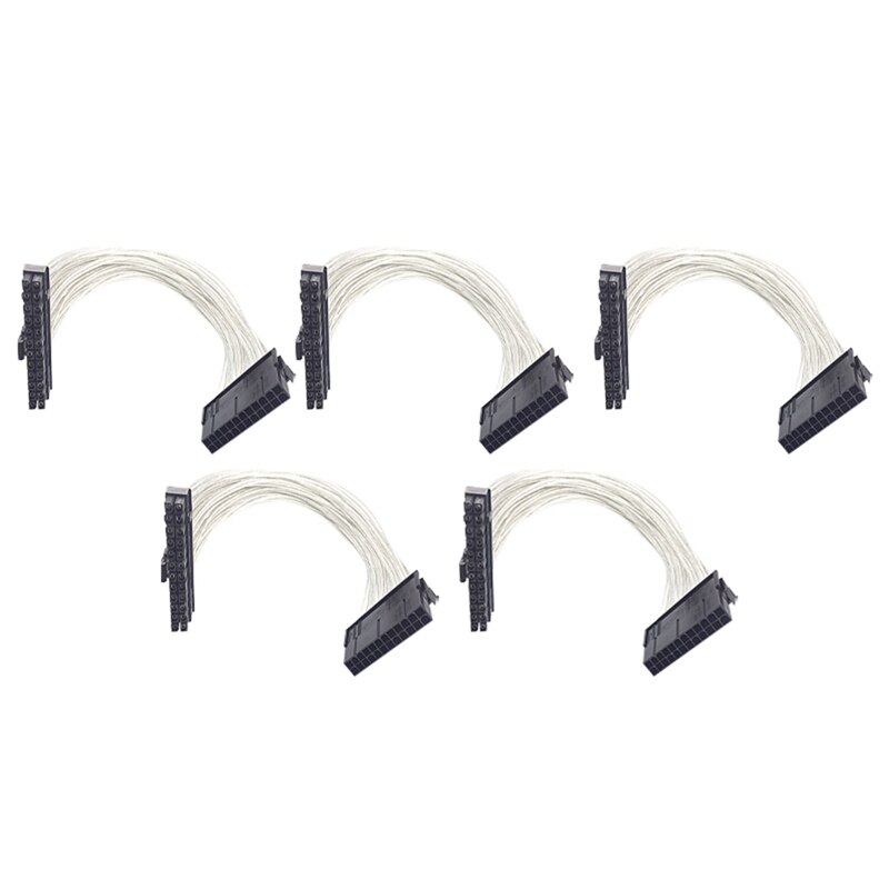 24 Pin Moederbord Power Verlengkabel Gastheer Voeding 24 Pin Verlengsnoer Atx Psu Power Connector Uitbreiding: Default Title