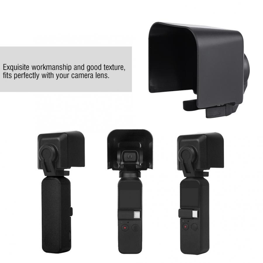 Camera zonnekap gimbal camera zonnekap lens beschermhoes voor dji osmo pocket camera accessoires