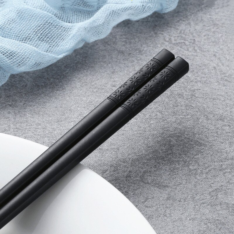 EIN Paar Stäbchen Nicht-Unterhose Mehrweg Gesundheit Ohne Mangel Kunststoff Japanischen Sushi Geschirr Knödel essen Stöcke Stäbchen