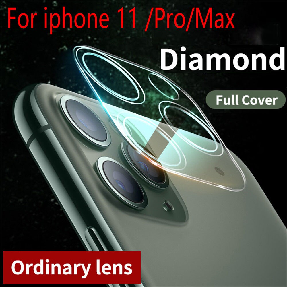 Dust-proof Lens Film Integrated Full Transparent Camera Protective Film For Iphone 11/11 Pro Lens Film Glass Camera Full Cover