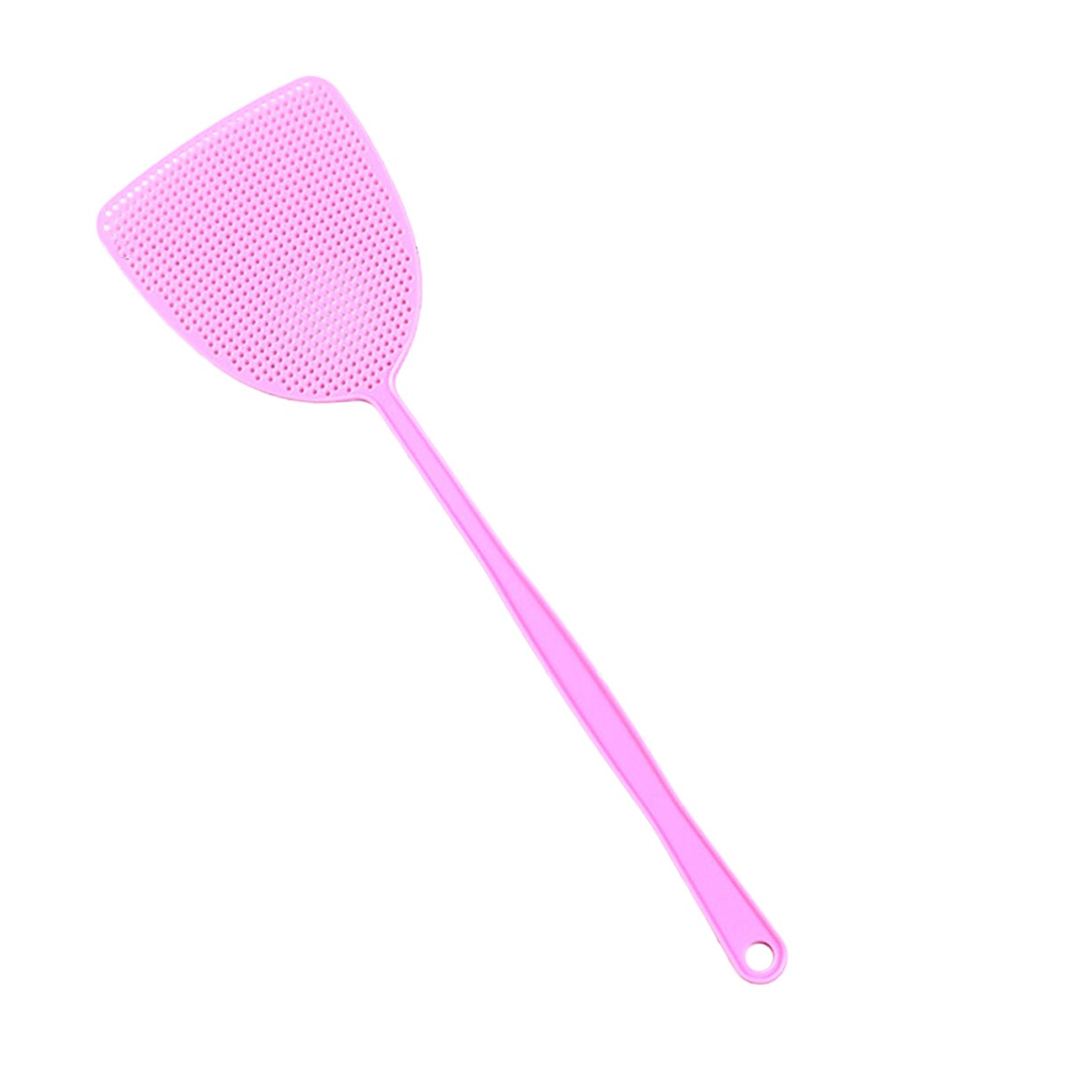Household Manual Fly Swatter Plastic Flapping Flies With Long Handle To Beat Insects, Mosquitoes, Bees, Spiders And Flies: pink