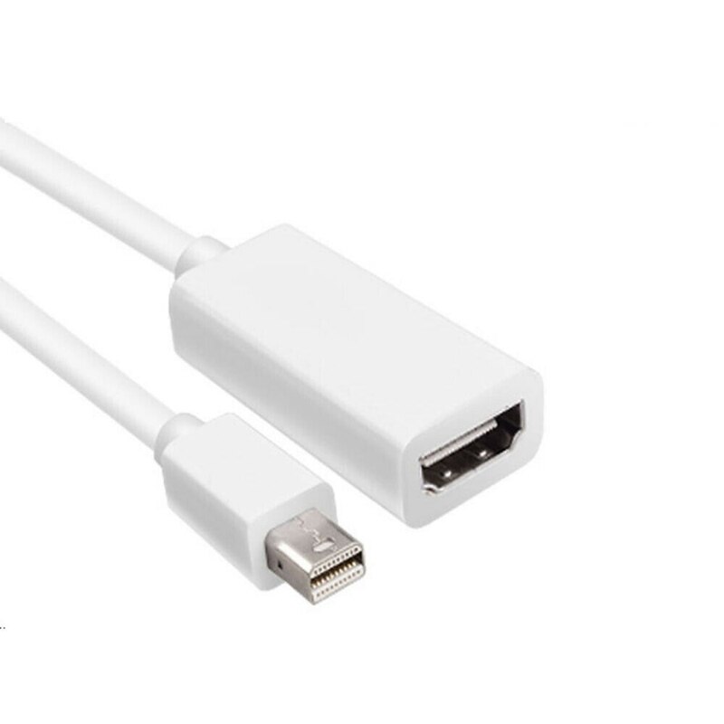 Mini Display Port Thunderbolt DP to HDMI Adapter Cable for Apple Pro Mac Air Notebook