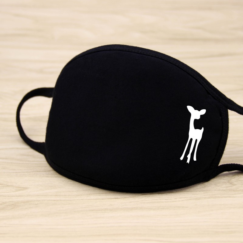 Anti Dust Mouth Mask K/DA KDA Akali Mask Cosplay Akali Assassin Cosplay Face Masks Cotton Dustproof Warm Mask: Silver