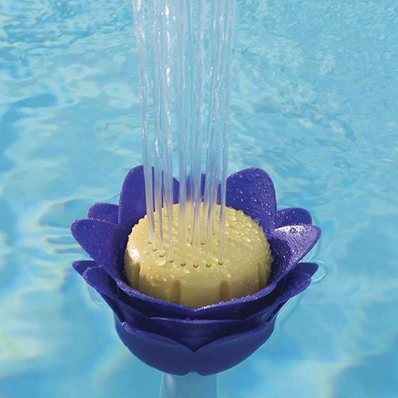 Pool Fountain Swimming Pool Flower Water Sprinkler Swimming Pool Waterfalls Spray Pond Decor For Yard Park Garden