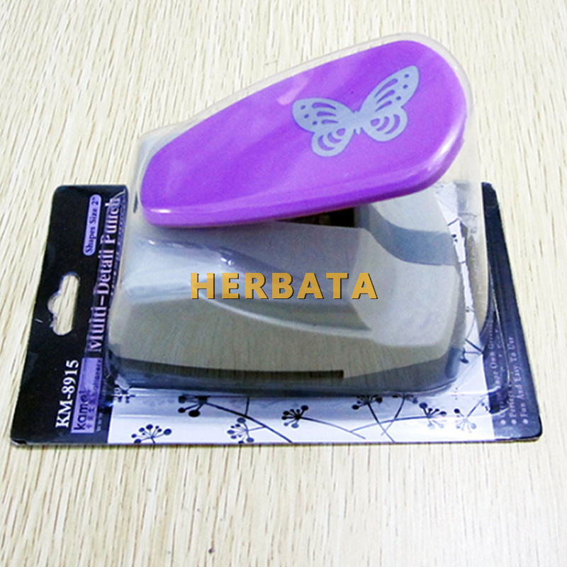 4.7cm Butterfly 3D Shape Board Punch Paper Cutter For Greeting Card Scrapbooking Machine Handmade Hole Puncher