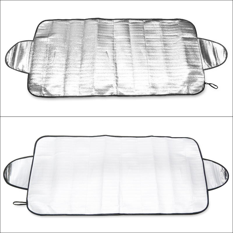 Voor Achter Auto Zonnescherm Film Zon Shades Voor Voorruit Cover Auto Zonnescherm Visor Voorruit Warmte Zonnescherm Anti sneeuw