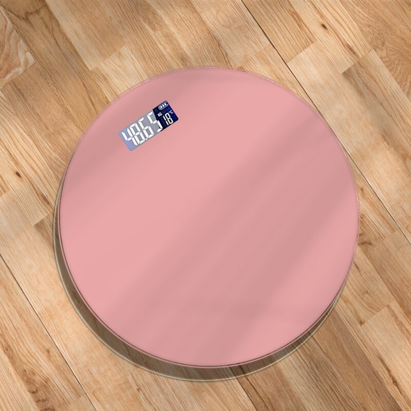 Weighing Machine Weight Scale Electronic Body Human Weight Scale Smart Personal Bascula Digital Corporal Bath Supplies DE50TZ: Pink