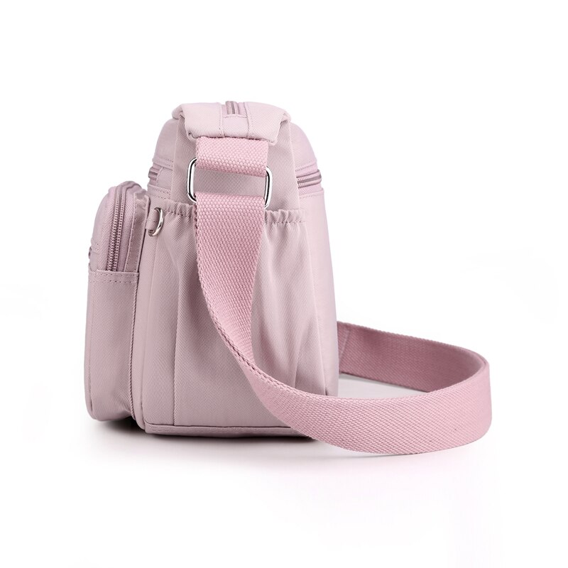 Heißer frauen Schulter tasche Weiblichen Crossbody-tasche Einfache Reise Handtasche Nylon wasserdicht lässig Damen Umhängetasche