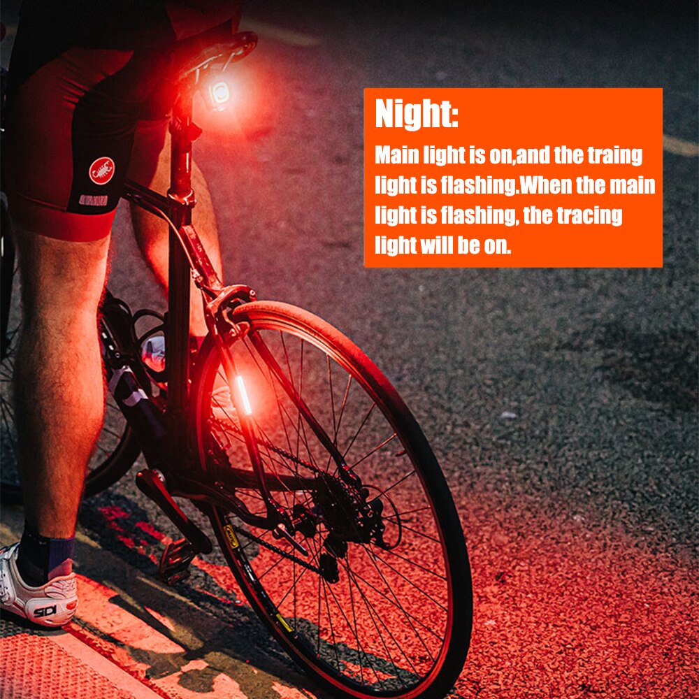 Magicshine cykel smart auto bremse sensing lys seemee 200 rn120 vandtæt led opladning cykel baglygte cykling baglygte acce