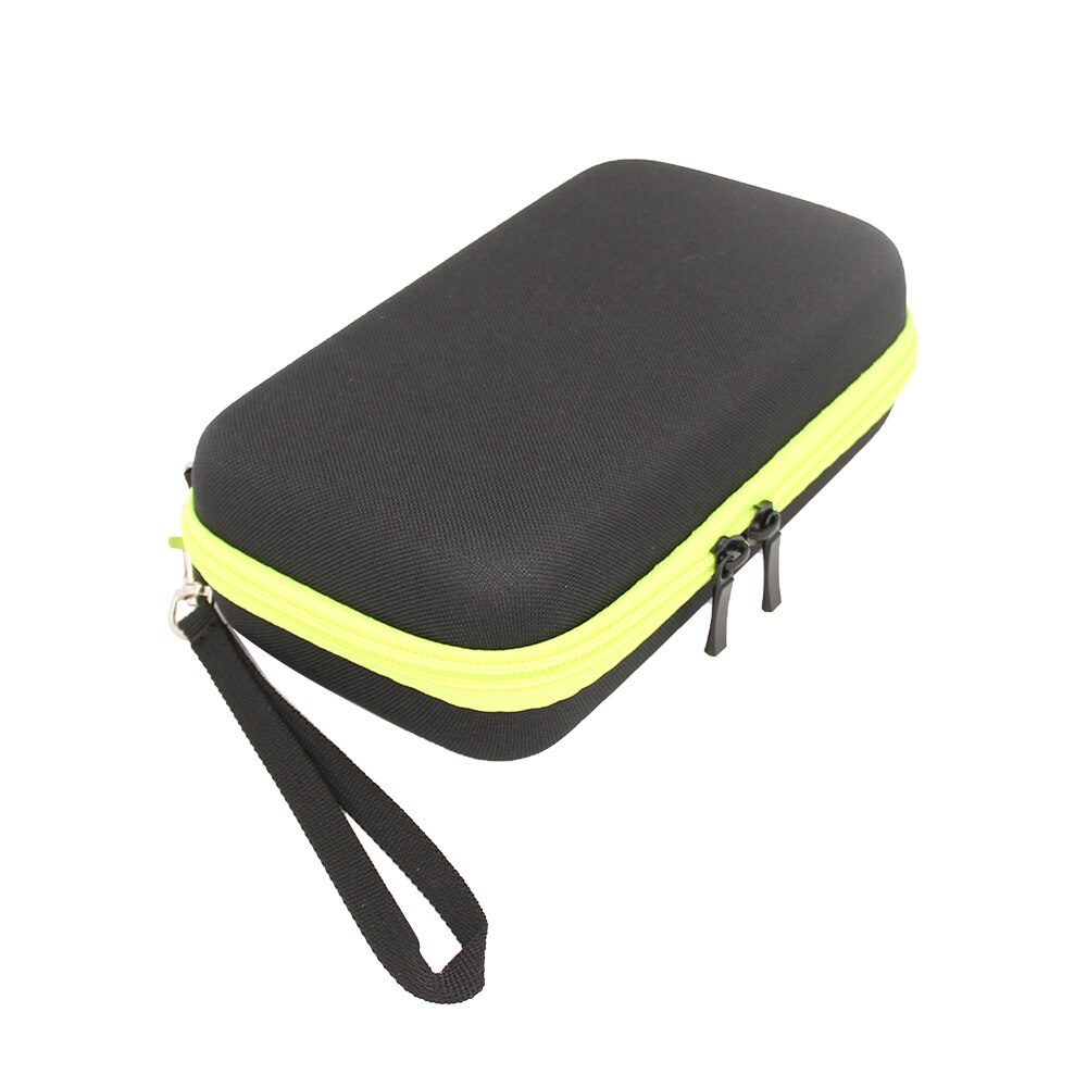 Digital multimeter taske sort eva hårdt etui opbevaring vandtæt stødsikker bæretaske med netlomme til beskyttelse: Taske -3