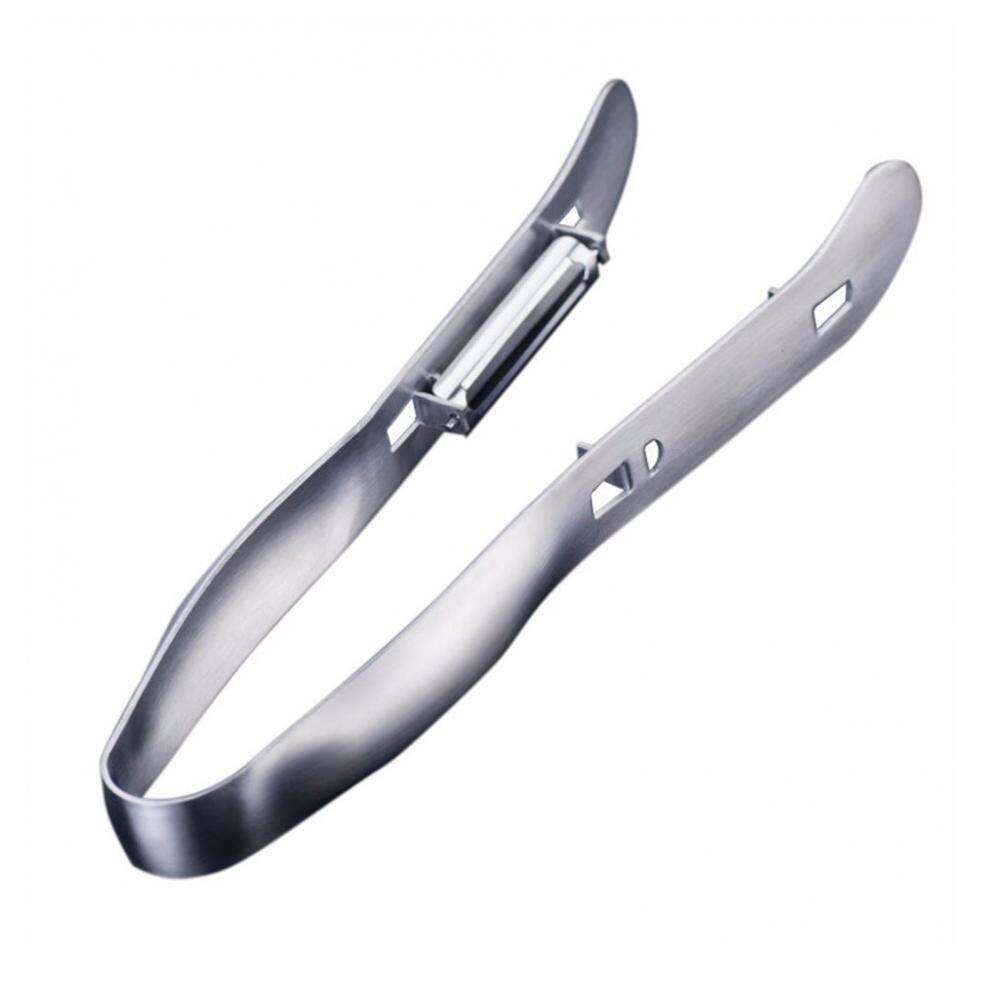 Potato Peeler Simple Operation Rust-proof Long Lasting Heavy Duty Multifunctional Potato Slicer Vegetable Peeling Tool: Default Title