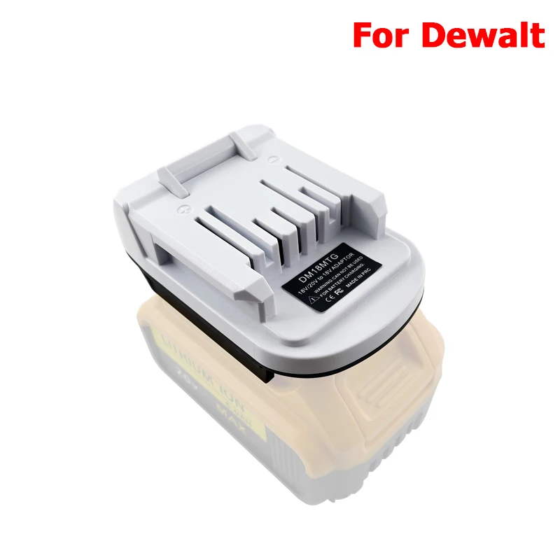 For Makita/Dewalt/Bosch/Milwaukee 18V 20V Battery Convert To For Makita G Series Battery BL1813G BL1815G Tools Adapter Converter: black