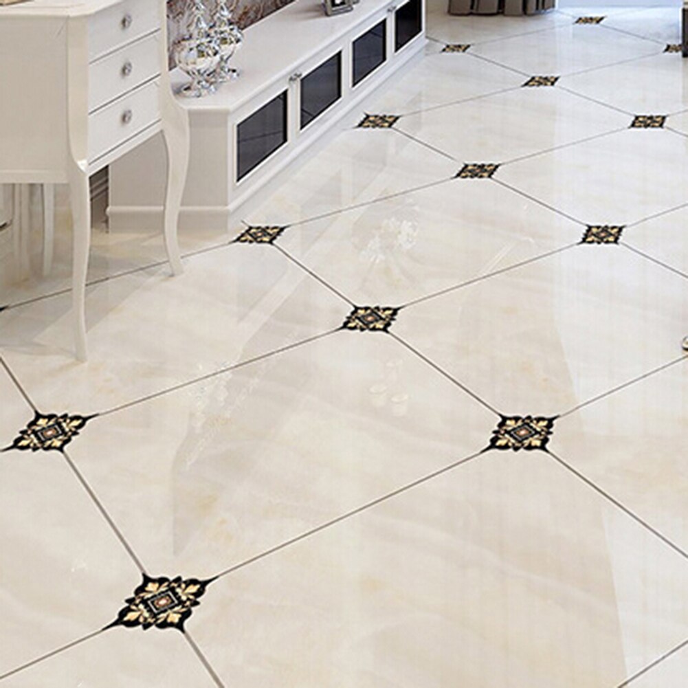 21Stck/Blatt Selbst Klebstoff Wasserdicht PVC Diagonale Quadratischen Fliesen Papiere Zauberstab Aufkleber Boden Dekoration