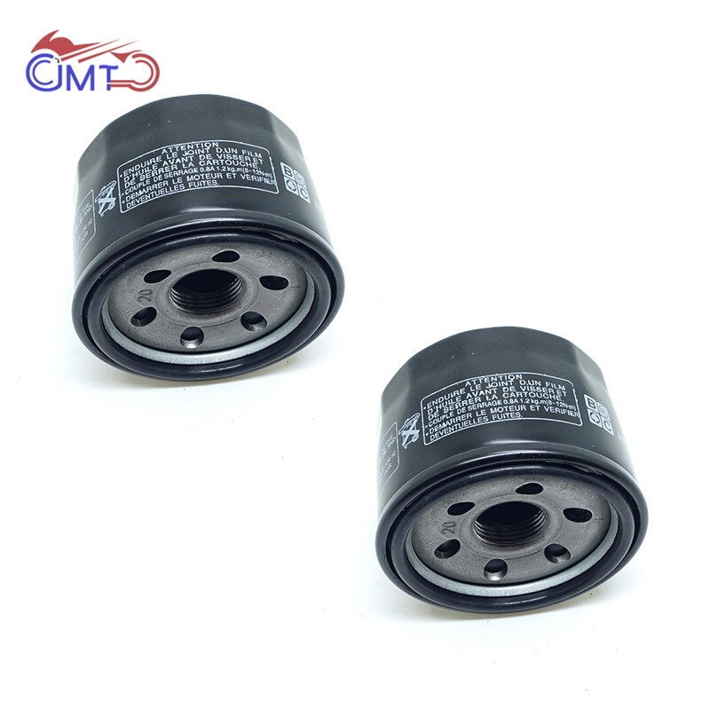 per Yamaha scooter XP500 2001-2011 XP530 2012-2016 TMAX bianco nero ferro Max XP 500 530 t-max filtro olio parti del motore: 2 pezzi