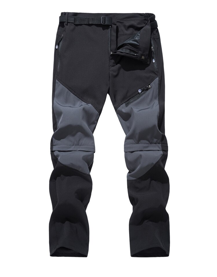 CARWORNIC Heren Sneldrogende Tactische Wandelbroek Outdoor Lichtgewicht Vissen Werk Cargo Broek, Zwart, 32W / 32L