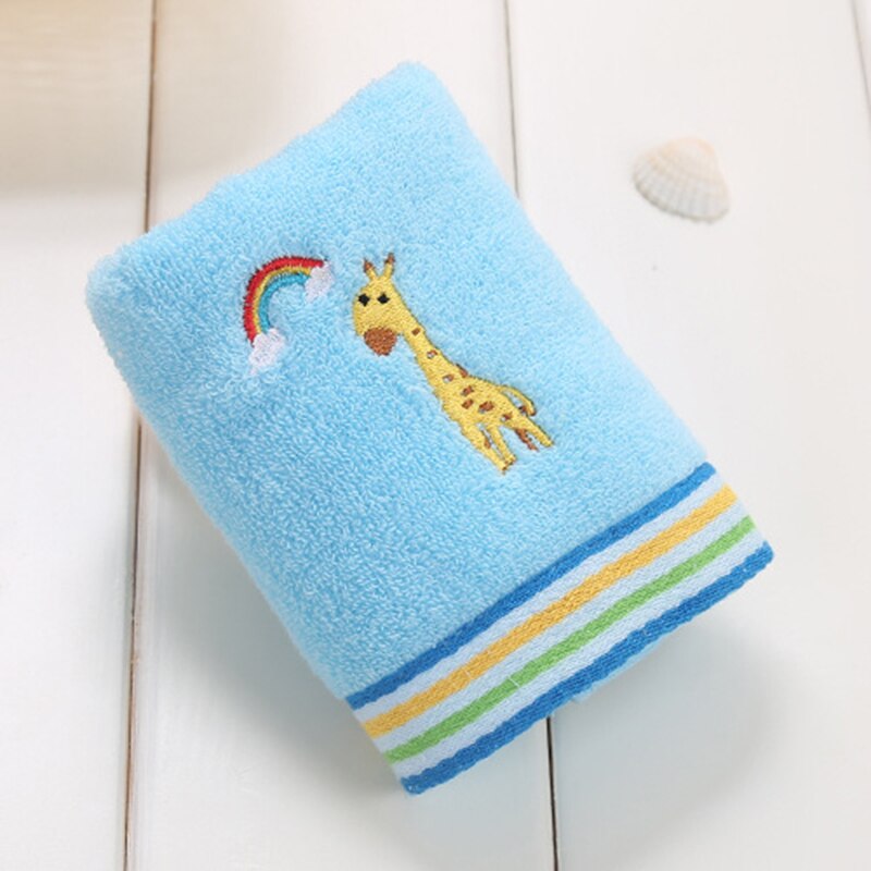 Cartoon Dier Patroon Milieuvriendelijke Absorptie Baby Handdoek Kind Handdoek Handdoek Huis Schoonmaken Gezicht Voor Peuter Baby Kids
