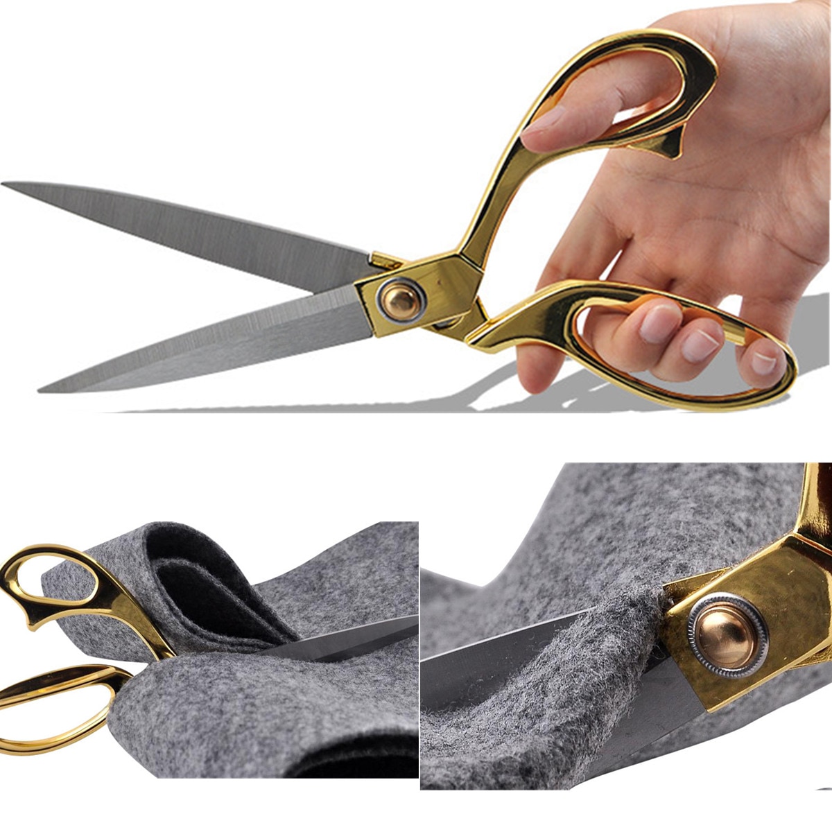26 Cm Vintage Roestvrij Staal Op Maat Schaar Naaien Cut Craft Stof Kleermakerij Schaar Textiel Cutter Tailor Shear Naaien Tool