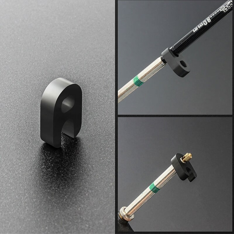 Bicycle Presta Valve Extender 50mm 80mm Clincher Removable Tire Inner Tube Extension Valve with Core Wrench