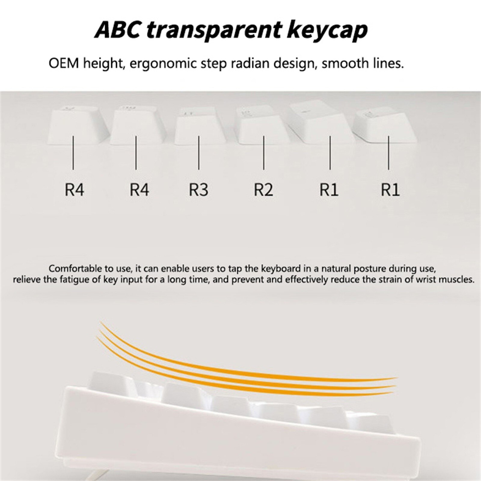 104keys Abs Keycap Set Backlit Type Keycaps For Mechanical Keyboard Teclado Mecanico De Tecla Cerrada Exquisitely Plate