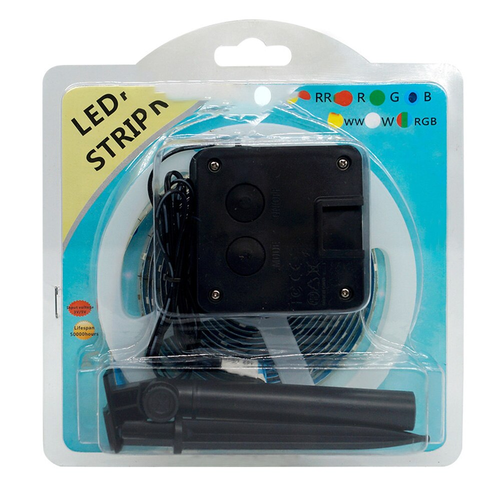 Solar Powered LED Strip Light 9.8FT 3M SMD2835 3V Solar Lights Strip Outdoor Landscape Lighting For Christmas Garden Decoration