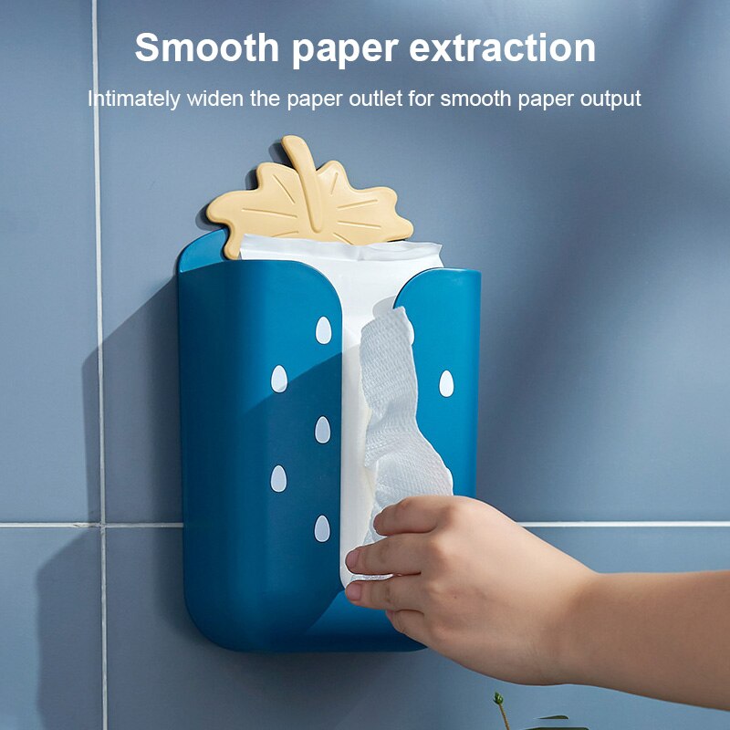 Tissue Box Upside Down Wall Hanging Living Room Home Cute Kitchen Napkin Paper Tube Drawer Bedroom Wet Tissue Storage