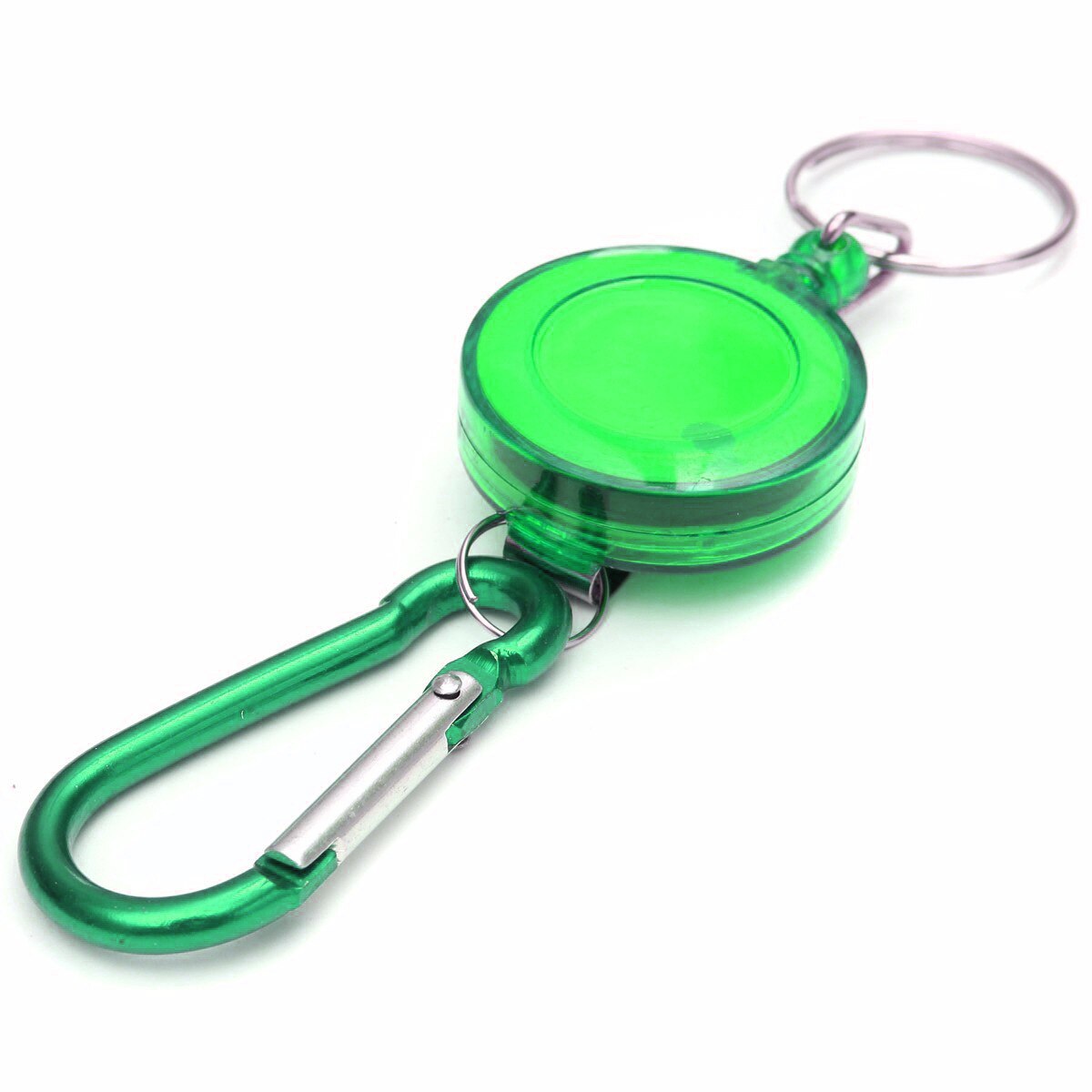 Etya sød nøgleholder bil nøglering nøgle tegnebog multifunktionelt kort nøglering taske lomme ring: Grøn