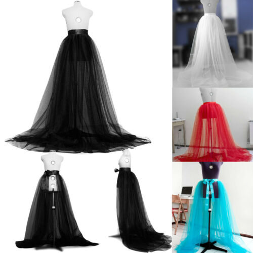 Mode Vrouwen A-lijn Sheer Tulle Tutu Lange Rok Wedding Party Prom Prinses Bandage Mesh Maxi Rokken Zwart Blauw Rood Wit