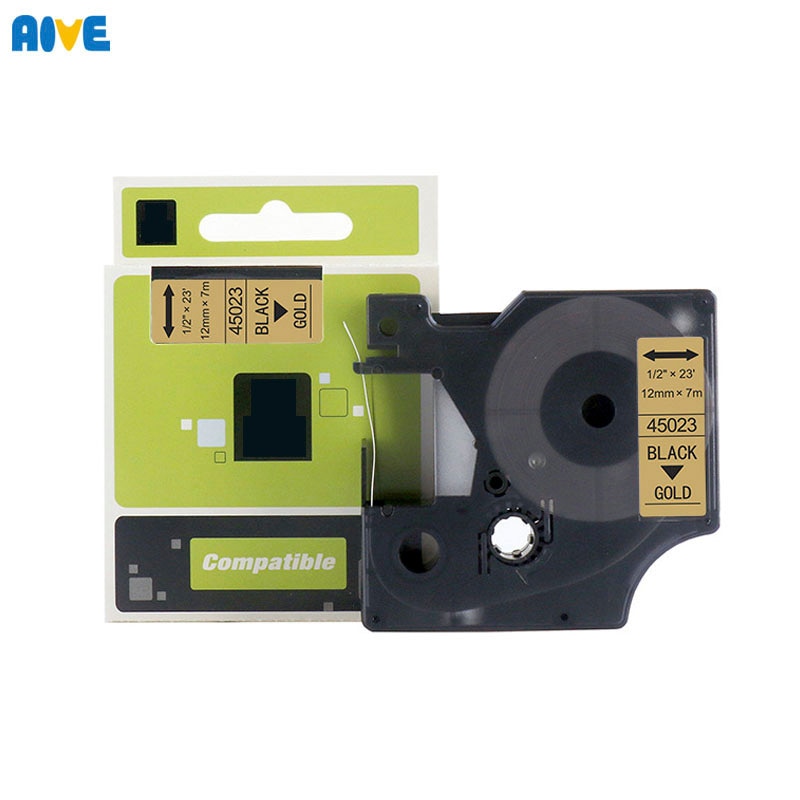 Aive 12MM Multicolor 45013 40913 43613 45018 40918 45016 Compatible Dymo D1 Label Tapes for Dymo label manager LM160 LM280 PNP